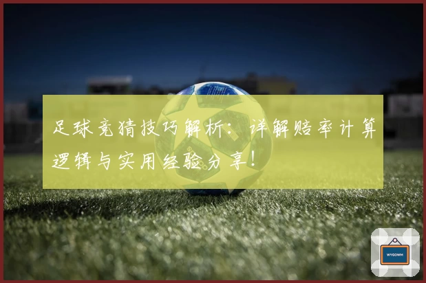 足球竞猜技巧解析：详解赔率计算逻辑与实用经验分享！